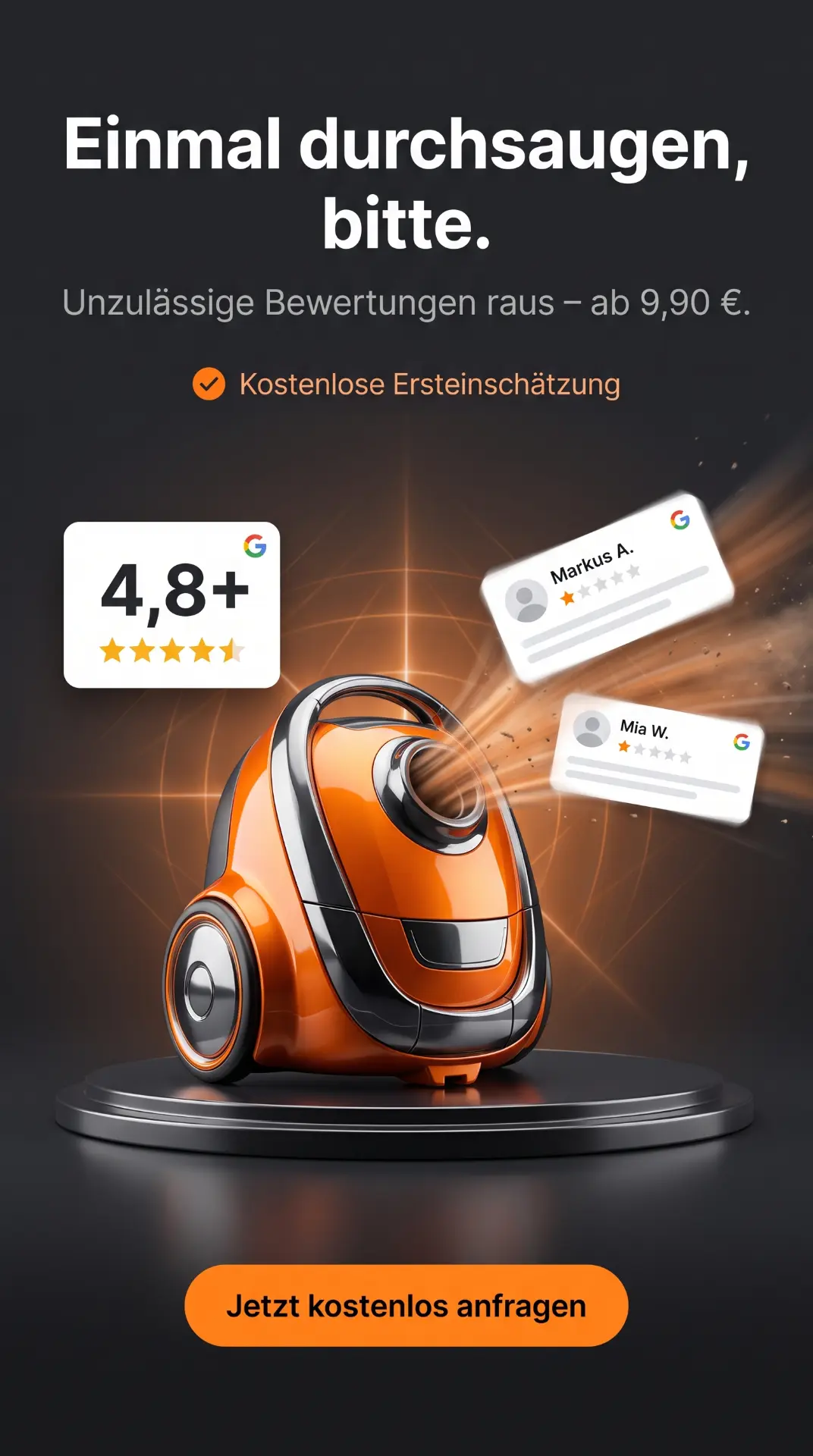 Werbeanzeige: Einmal durchsaugen, bitte – Bewertungen